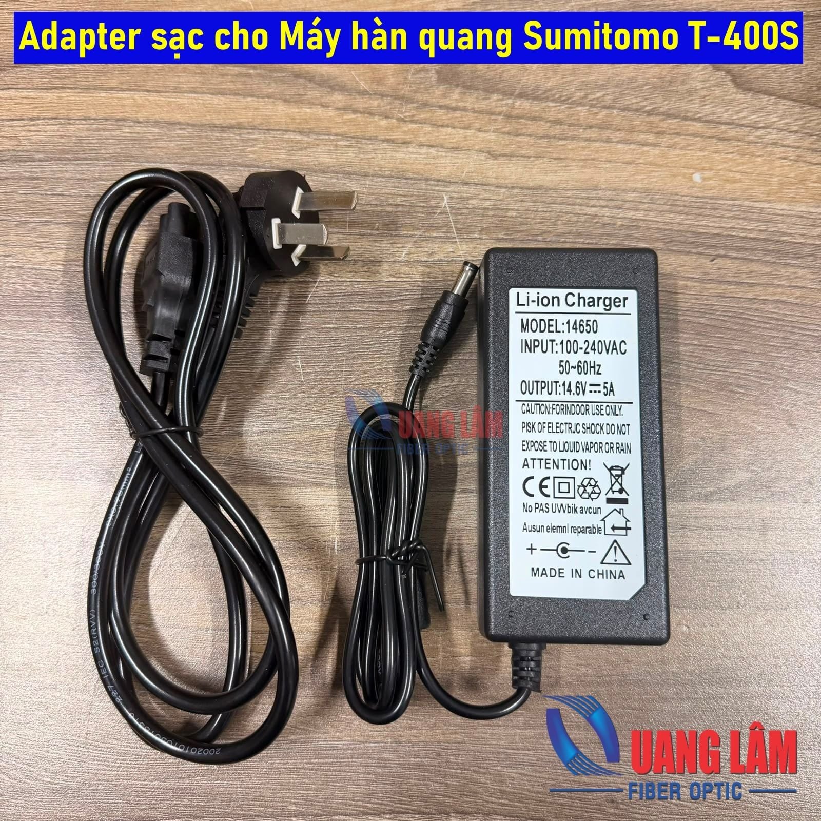 Adapter sạc cho Máy hàn quang Sumitomo T-400S