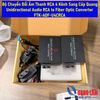 Bộ Chuyển Đổi Âm Thanh RCA 4 Kênh Sang Cáp Quang Unidirectional Audio RCA to Fiber Optic Converter Mã: FTK-AOF-U4CRCA