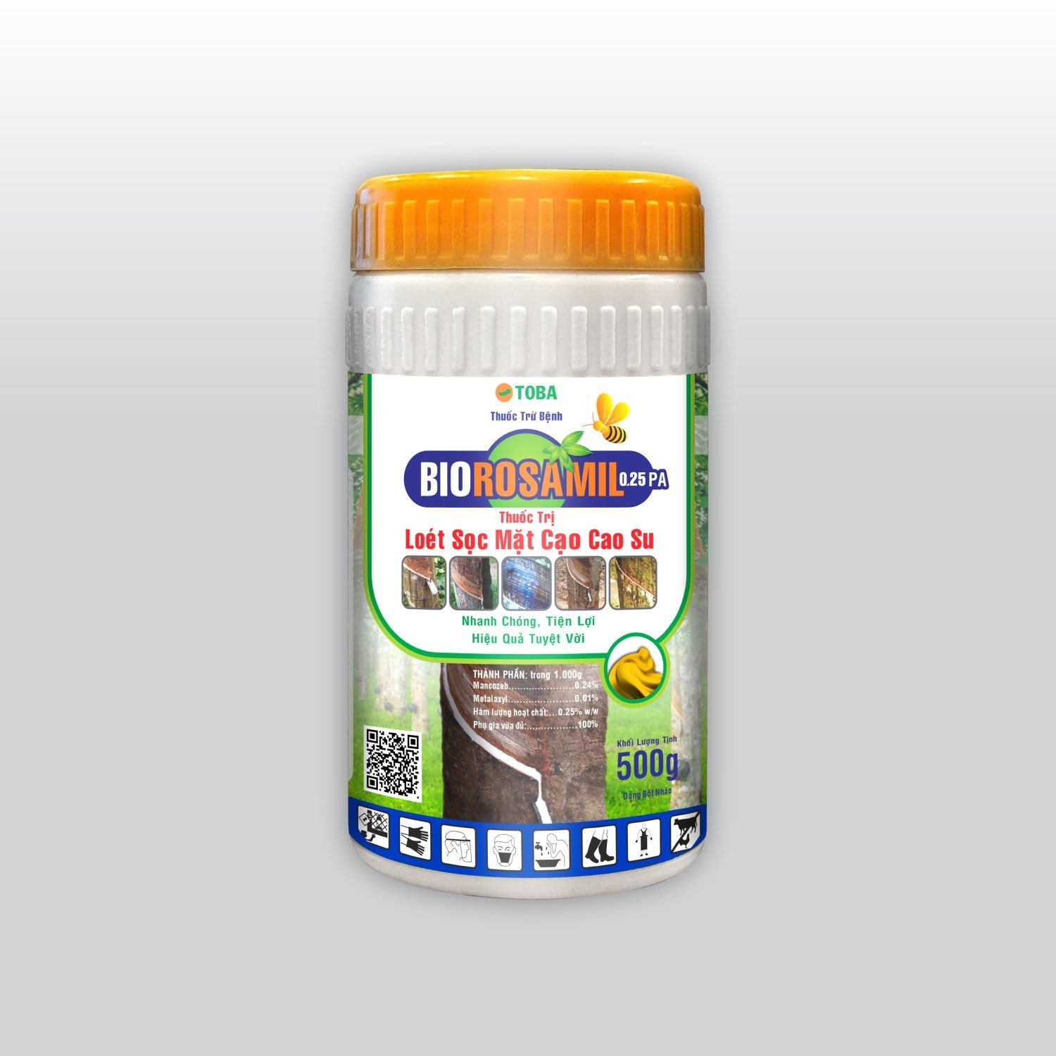 BIOROSAMIL 025PA - Hũ 500g - BVTV-ROSA5