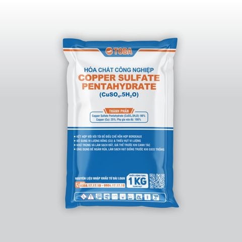  COPPER SULFATE PENTAHYDRATE TÚI 1KG _ THHCCU01 