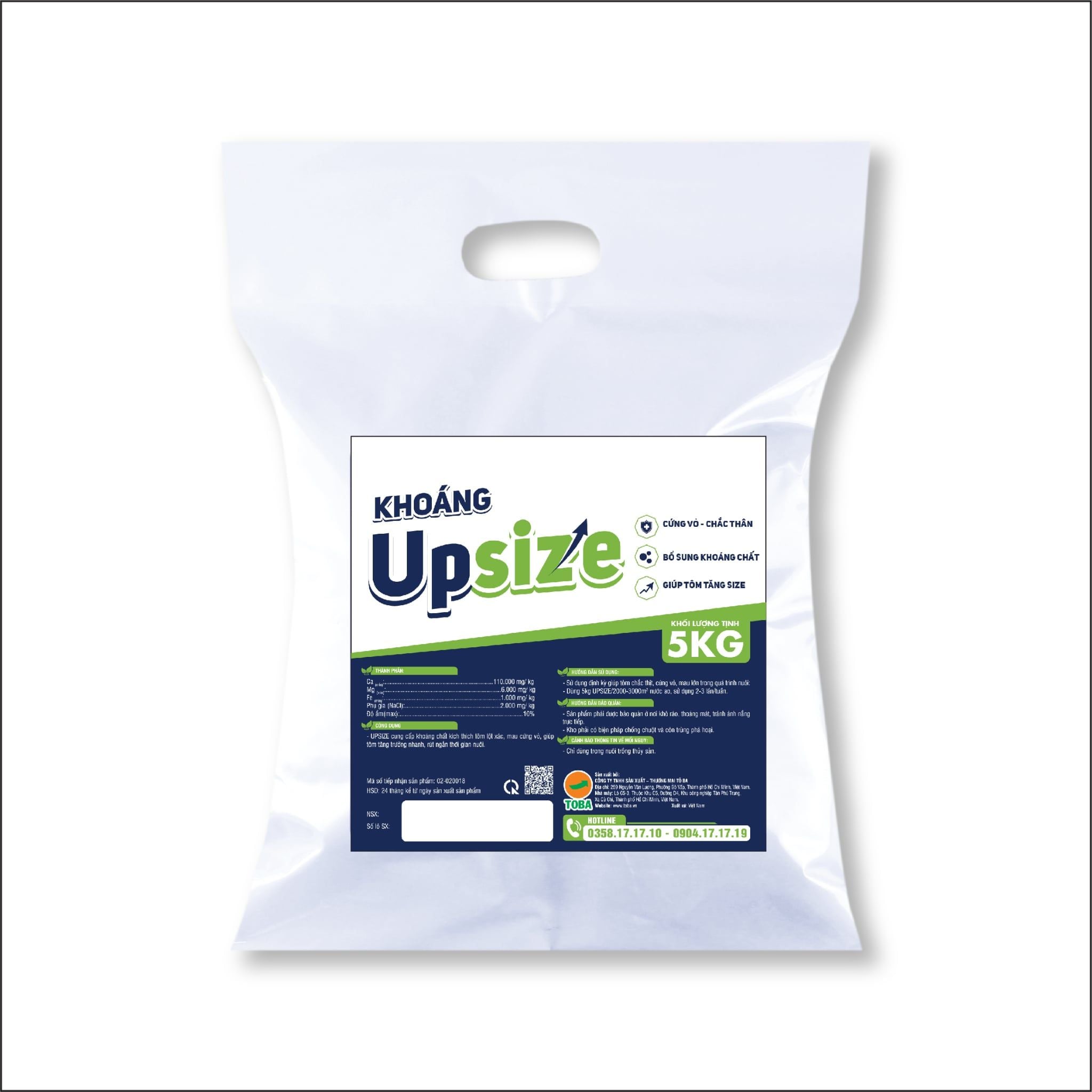 KHOÁNG UPSIZE TÚI 5KG - TTTSKU01