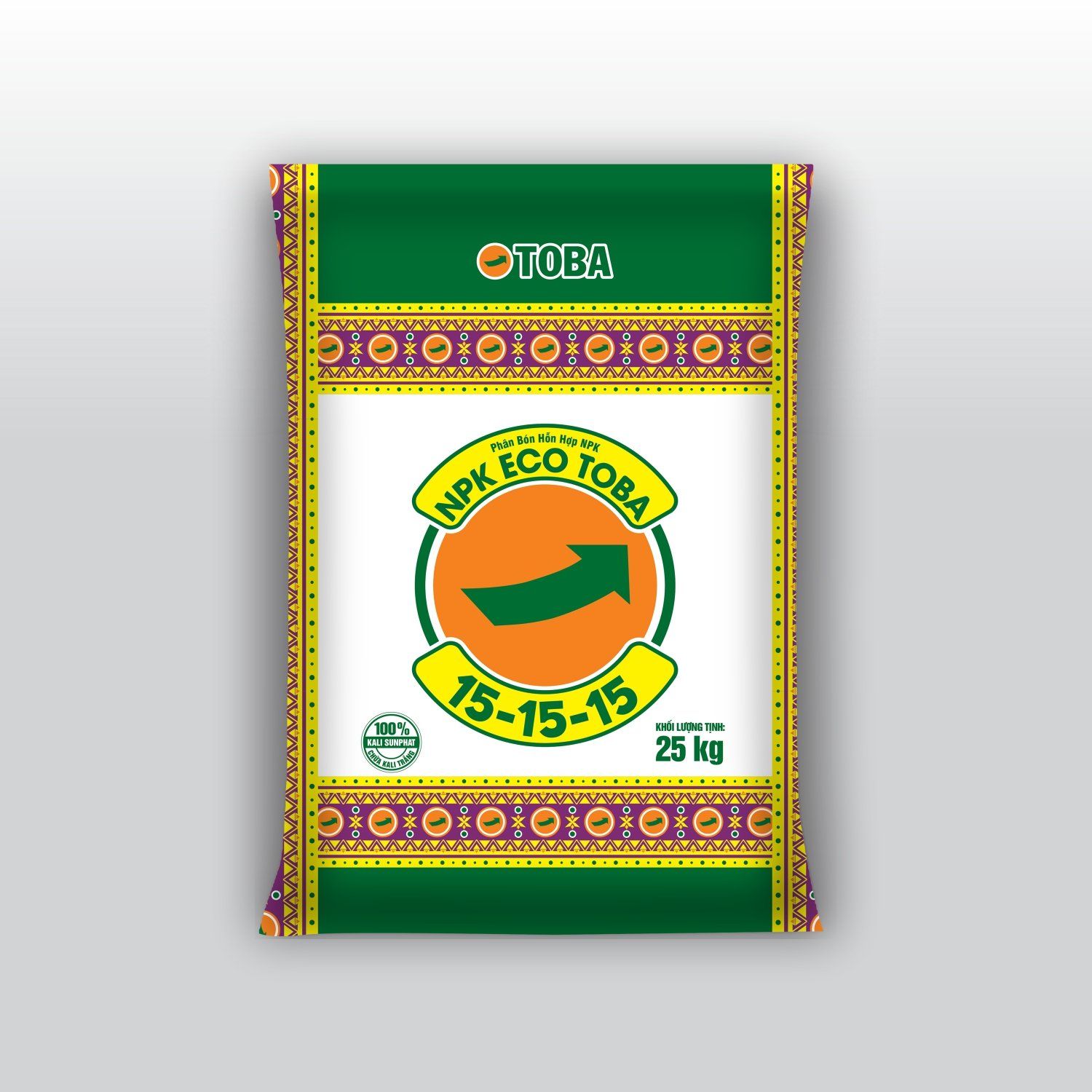 PHÂN BÓN NPK ECO TOBA 15-15-15_BAO 25KG (NPK-ECO001)