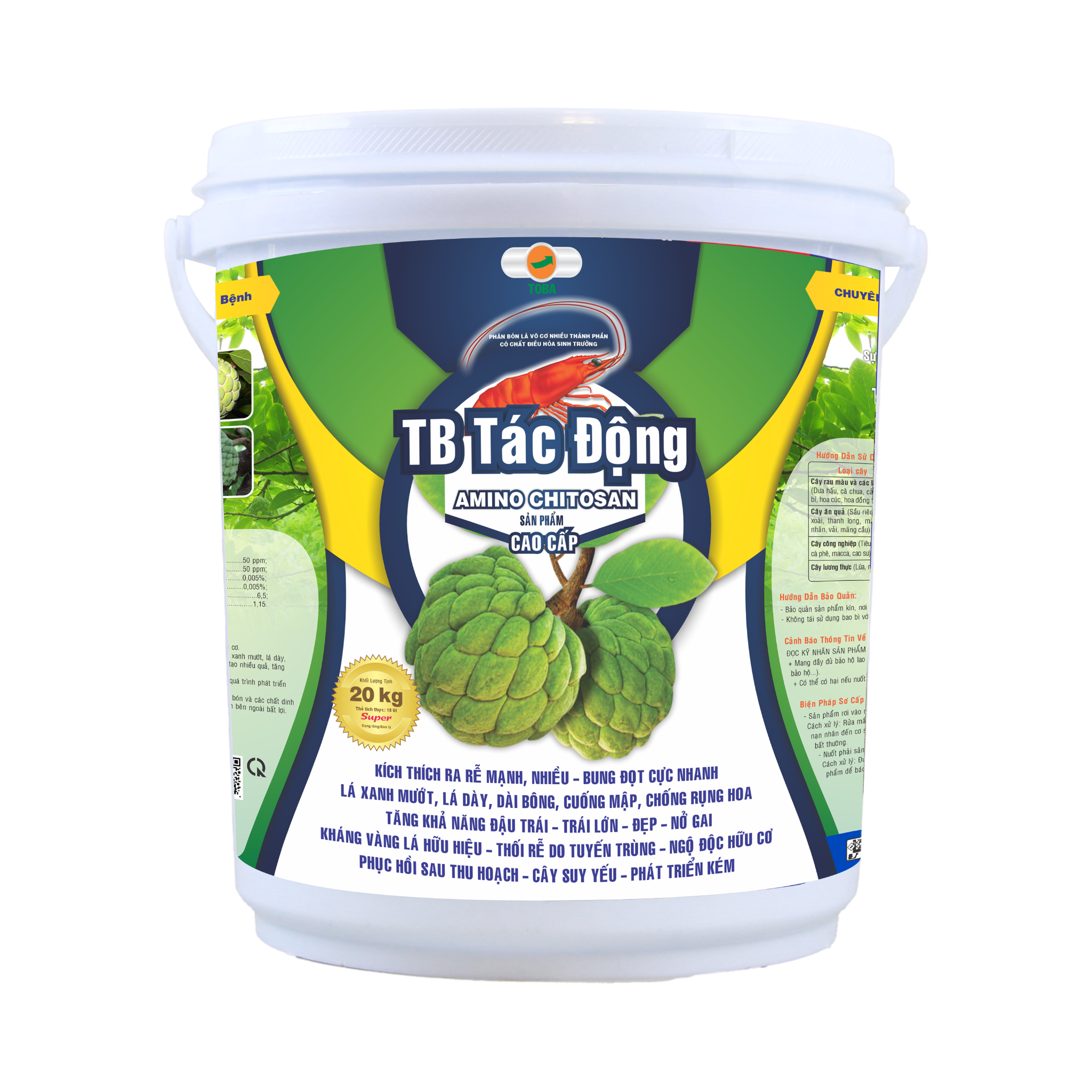 TB TÁC ĐỘNG 20 KG (NND-AMN07)