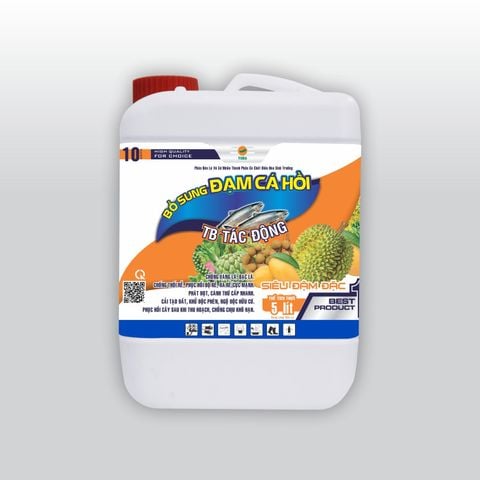  TB SỨC SỐNG - ĐẠM CÁ HỒI - CAN  5 Lít - NND-TD801 