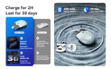  Chuột không dây công thái học MEIZU mblue M203, sạc Type-C, thiết kế dạng treo (lt) 