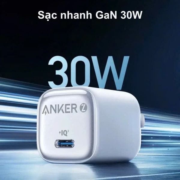  Cốc sạc nhanh Anker Zolo 30W GaN (cpkdd) 