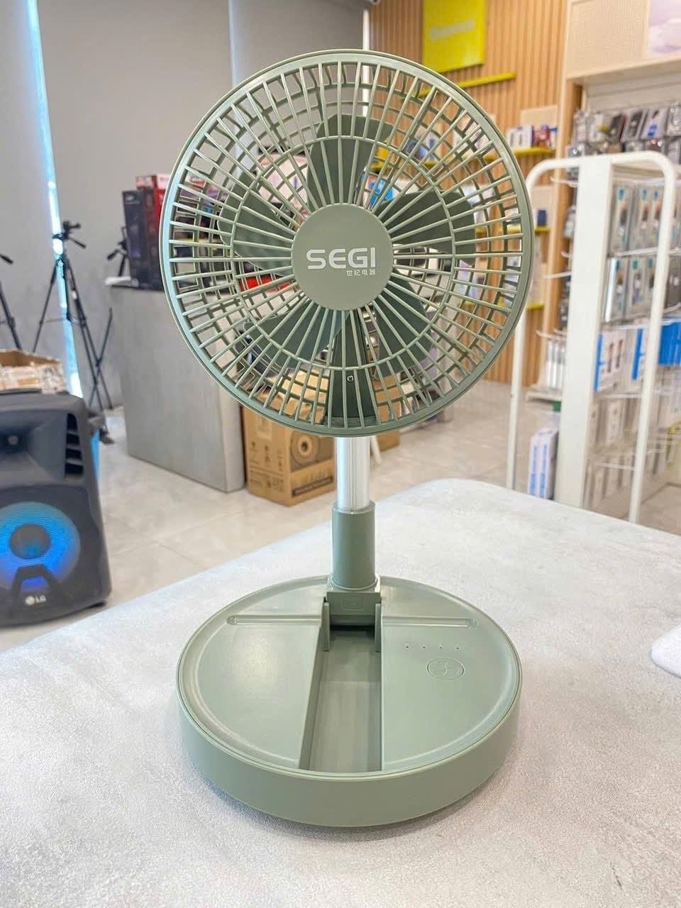  Quạt tích điện SEGI - Gấp gọn tiện lợi (cgd) 