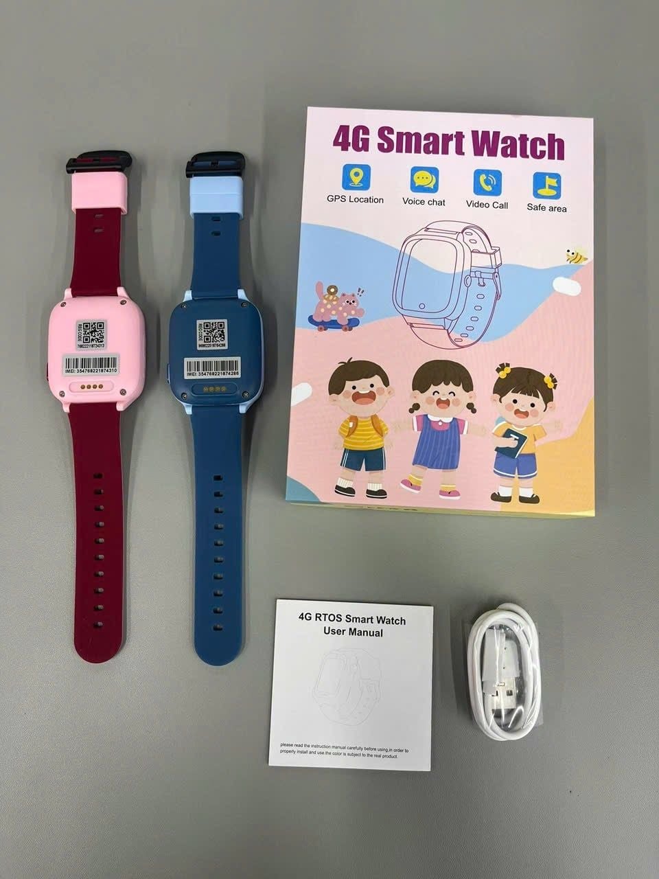  Đồng hồ thông minh trẻ em D63 4G Smart Watch (dt) 