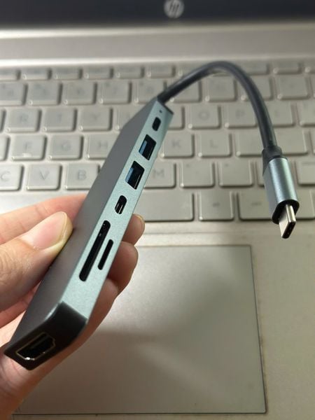  Cổng chuyển đổi Type C - Hub 7 in 1 (clt) 