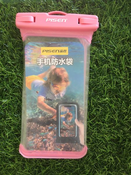  Túi chống nước cho điện thoại Pisen chính hãng (Hồng) 