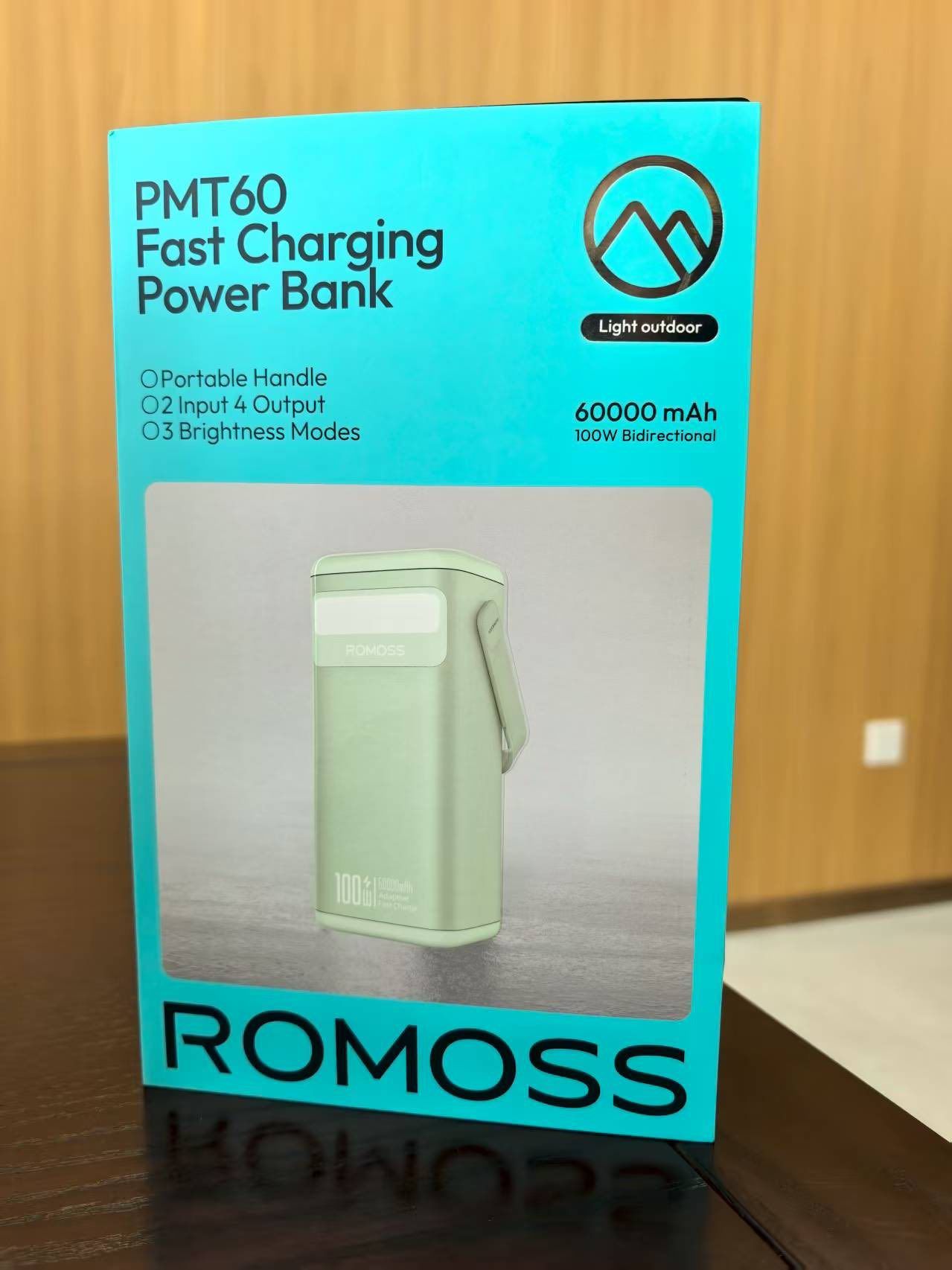  Pin Dự Phòng 60.000mAh ROMOSS PMT60, sạc nhanh 100W 