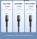  Cáp sạc nhanh PD Type C  3 trong 1 Pisen chính hãng 