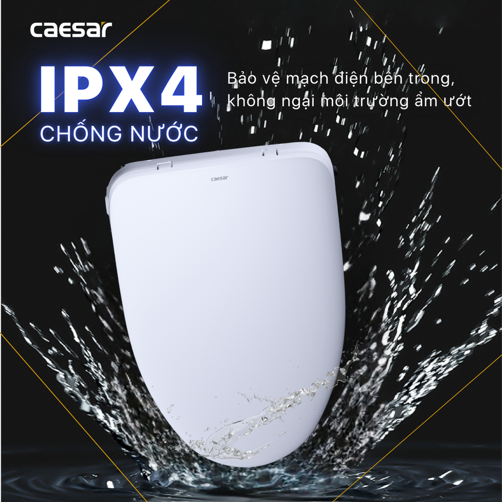 Nắp bàn cầu CAESAR TAF710H