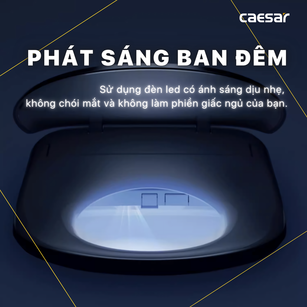 Nắp bàn cầu CAESAR TAF710H