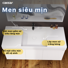 Bộ tủ chậu CAESAR LF5386+EH05386DWV