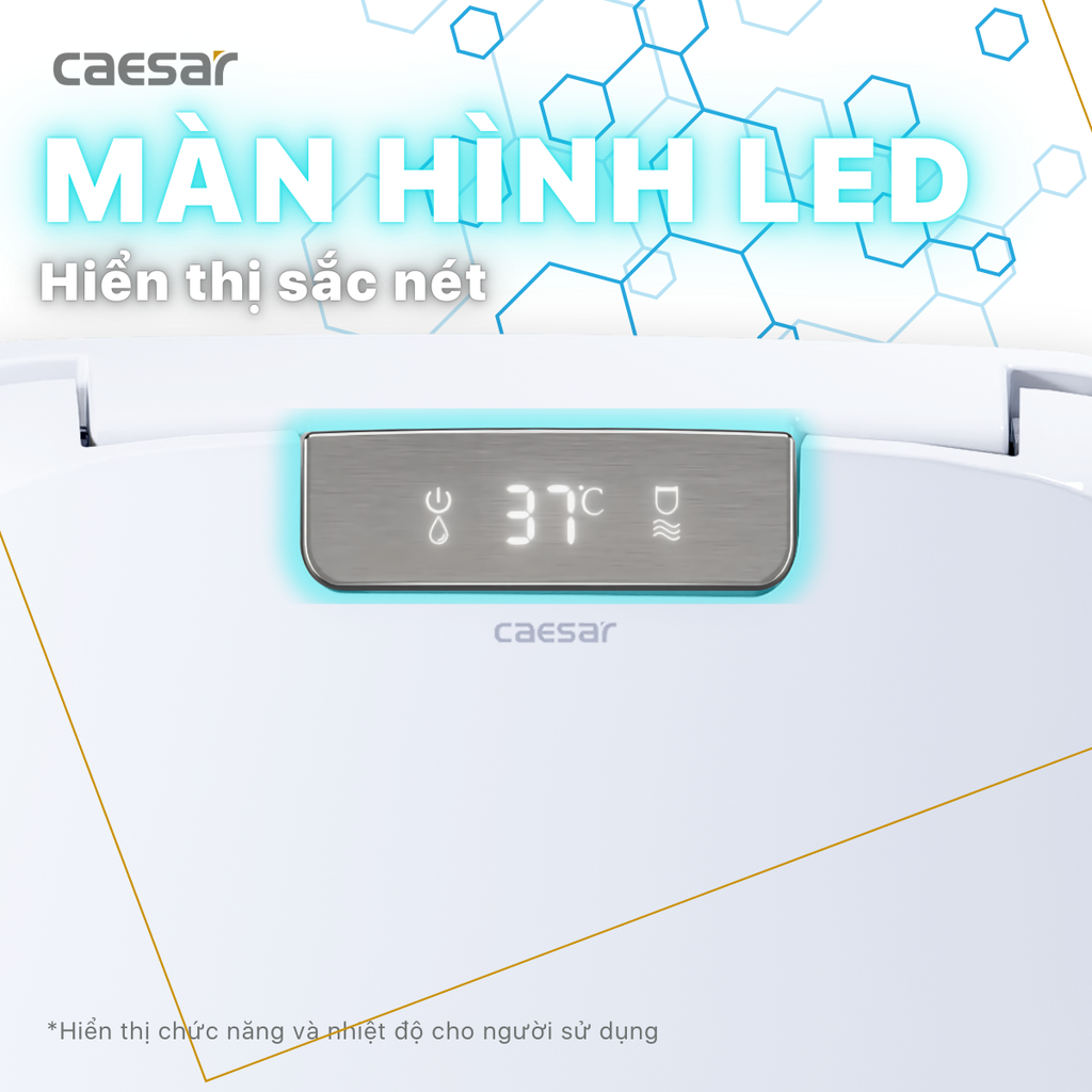 Nắp bàn cầu CAESAR TAF610H