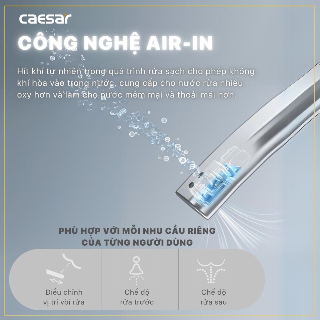 Nắp bàn cầu CAESAR TAF512H