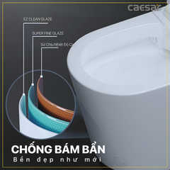 Bàn cầu điện tử CAESAR CA1389H