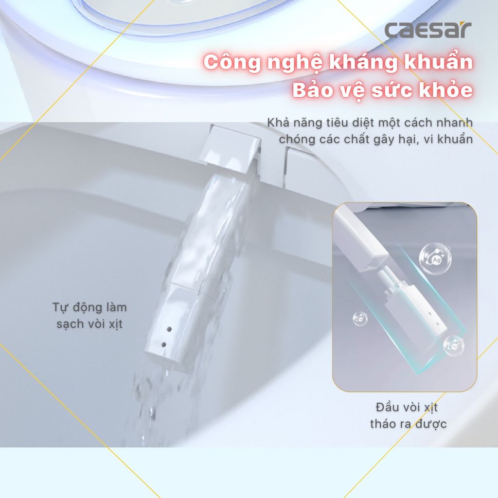 Nắp bàn cầu CAESAR TAF710H