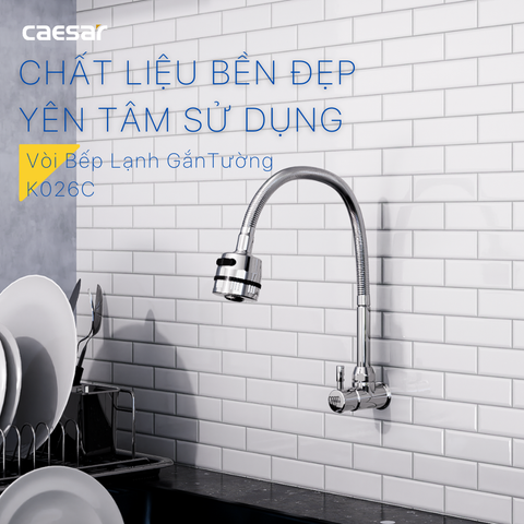 Vòi bếp lạnh CAESAR K026C