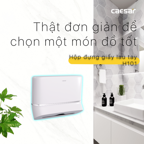 Hộp giấy lau tay CAESAR H101