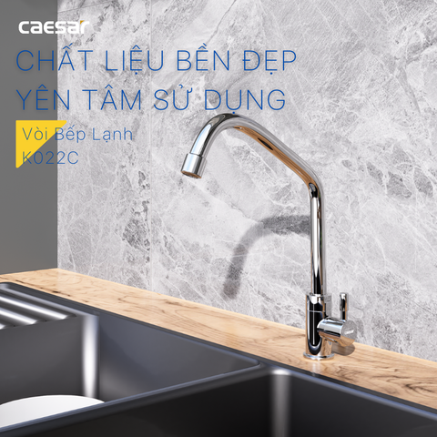 Vòi bếp lạnh CAESAR K022C
