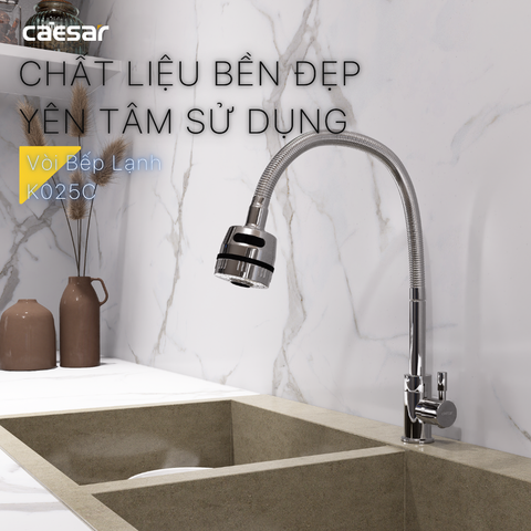 Vòi bếp lạnh CAESAR K025C