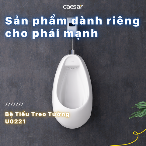 Bồn tiểu treo tường CAESAR U0221