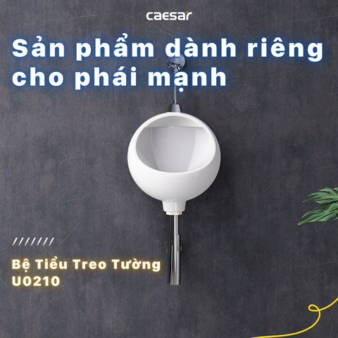 Bồn tiểu treo tường CAESAR U0210