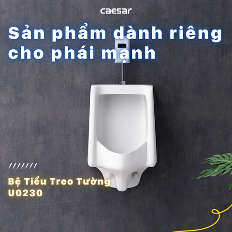 Bồn tiểu treo tường CAESAR U0230