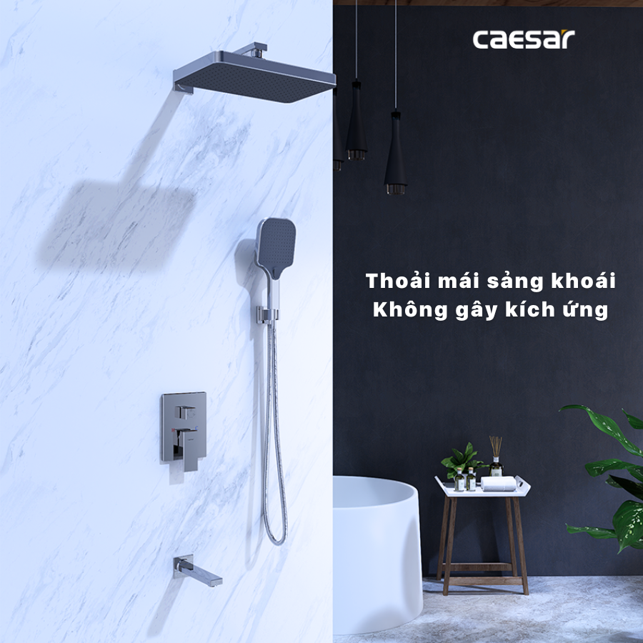 Sen tắm âm tường CAESAR BS659