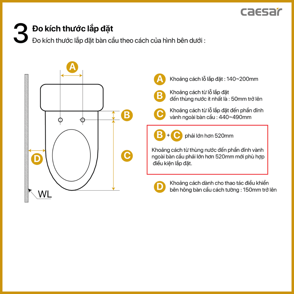 Nắp bàn cầu CAESAR TAF512H
