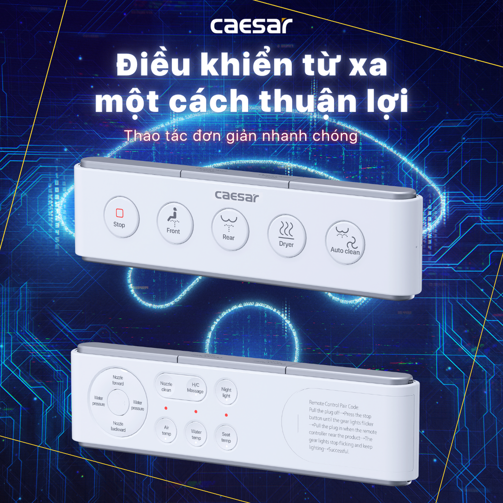 Nắp bàn cầu CAESAR TAF610H