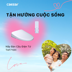 Nắp bàn cầu CAESAR TAF710H