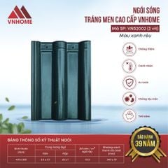 Ngói sóng tráng men VNHOME FUJISU