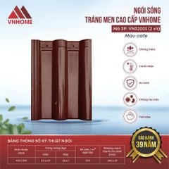 Ngói sóng tráng men VNHOME FUJISU
