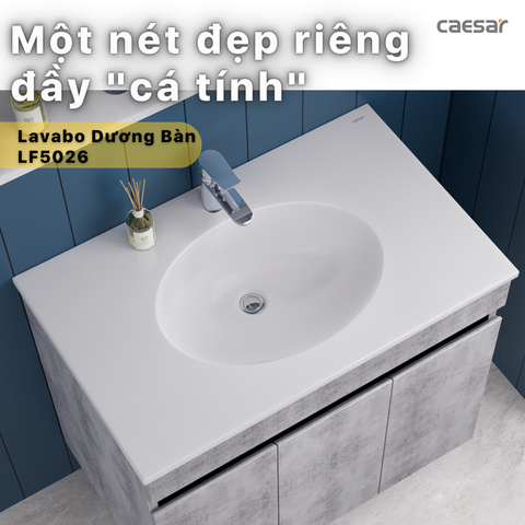 Bộ tủ chậu CAESAR LF5026+EH05026DDV