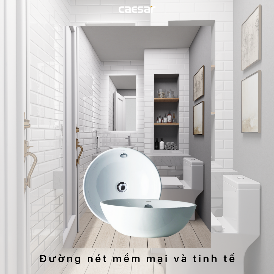 Bộ tủ chậu CAESAR L5215+EH46002AWV