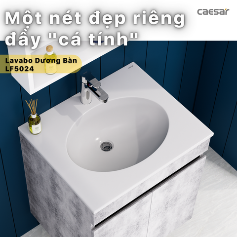 Bộ tủ chậu CAESAR LF5024+EH15024AV