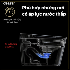Bàn cầu điện tử CAESAR CA1389H