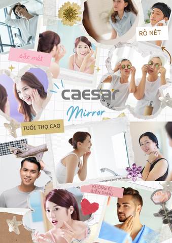 Gương CAESAR M113 45x60