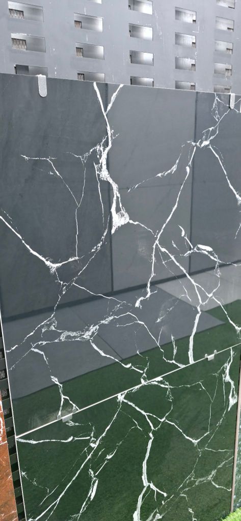 Gạch 60x60 Tasa 5990 Đen chớp trắng