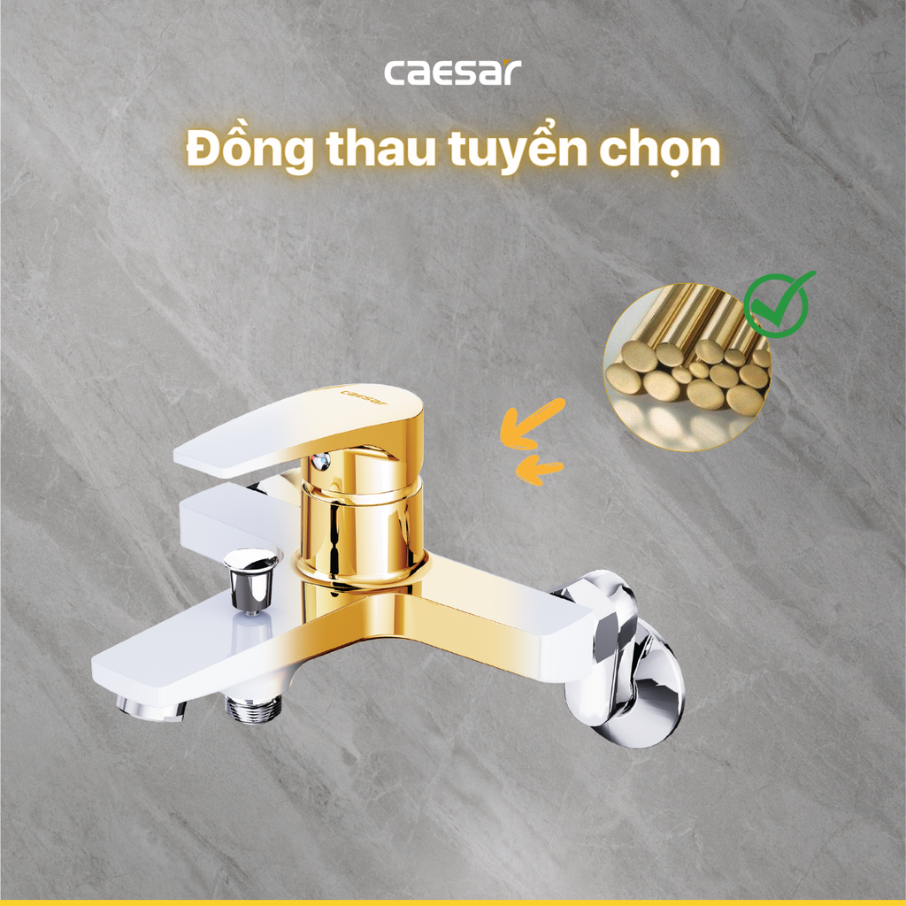 Sen tắm nóng lạnh CAESAR S393CW