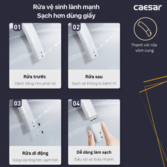 Bàn cầu điện tử CAESAR CA1389H