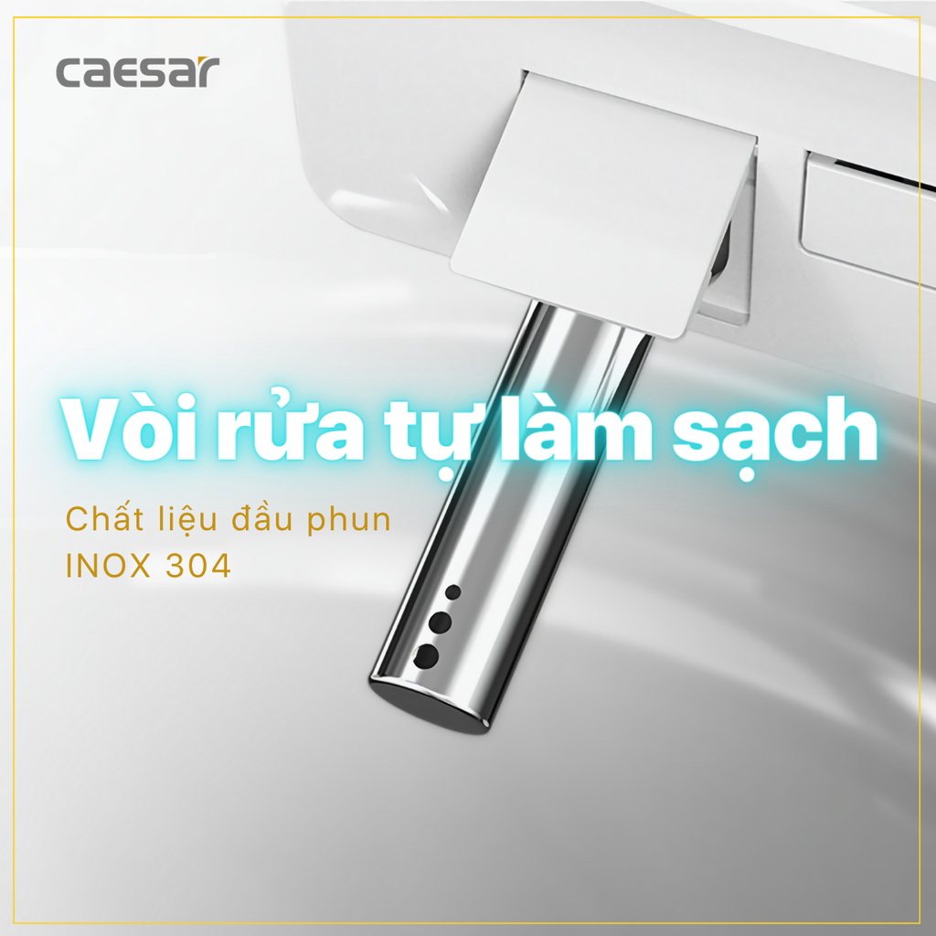 Bàn cầu điện tử CAESAR CA1380H