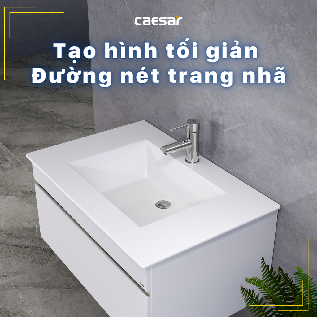 Bộ tủ chậu CAESAR LF5032+EH05032AWV