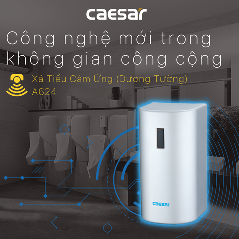 Van xả tiểu cảm ứng CAESAR A624