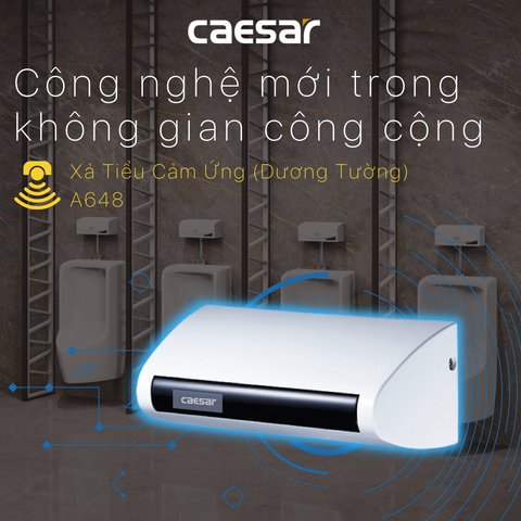 Van xả tiểu cảm ứng CAESAR A648
