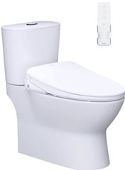 Bàn cầu hai khối + Nắp rửa điện tử CAESAR CD1320+TAF710H