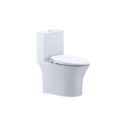 Bàn cầu một khối + Nắp rửa cơ CAESAR C1391F+TAF060